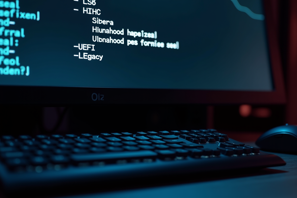 bios réglage